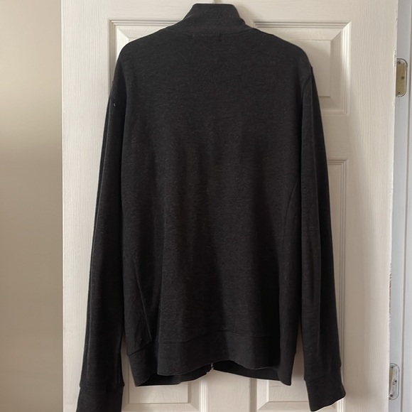 Inc international concepts Charcoal grey sweater with zipper - Picture 2 of 5